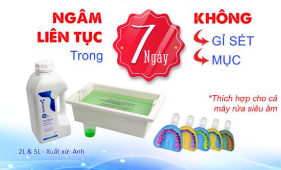 Dung dịch ngâm sát khuẩn và làm sạch thiết bị y tế đa năng ViroTech