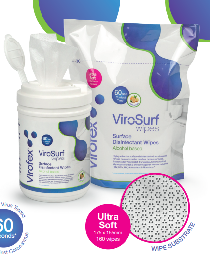 Khăn lau Virosurf có cồn với nhiều chức năng