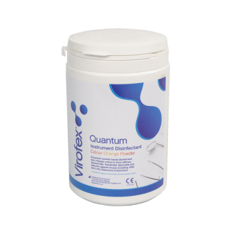 Bột ngâm sát khuẩn và làm sạch thiết bị y tế nha khoa Quantum (bột hiển thị màu)